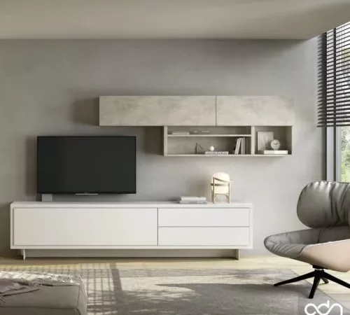 03-salon-mueble-tv-estanterias-color-blanco-seda-petra-adn-baixmoduls-500x469