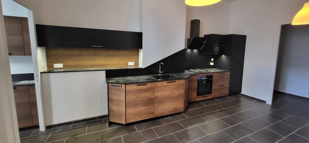 Cuisine sur mesure réalisée à Saint-Étienne par SO DESIGN